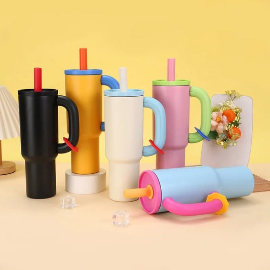 MugLife giant dopamine color thermos cup 1050ml – full 6-color collection