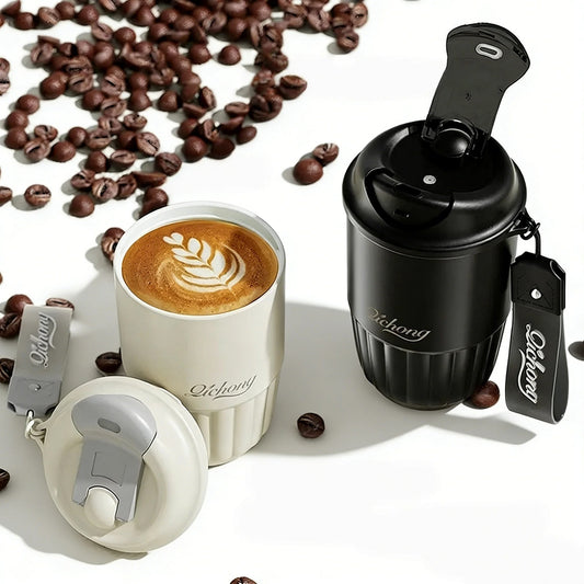 MugLife ceramic liner thermos travel mug 410ml – full product view